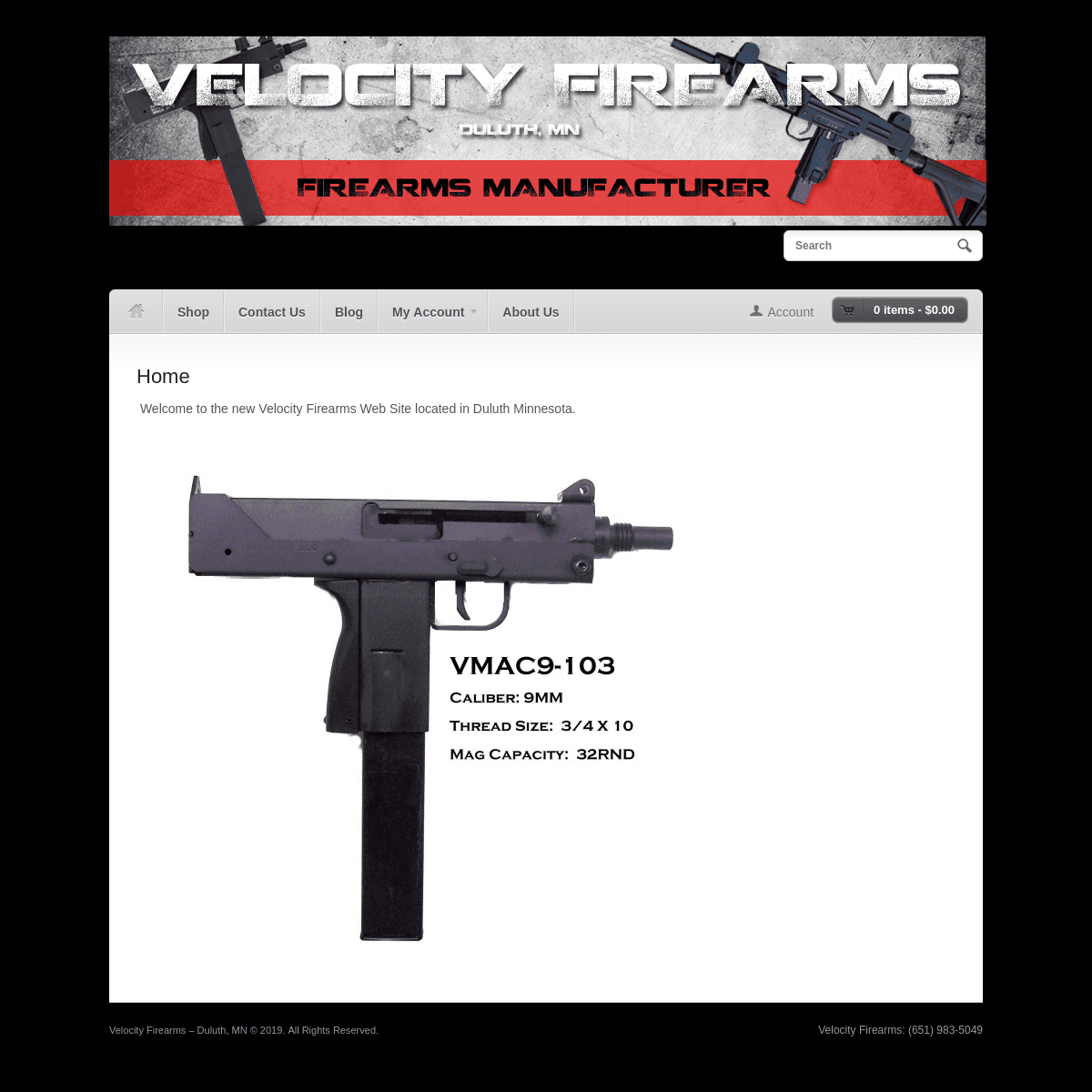 A complete backup of velocityfirearms.com