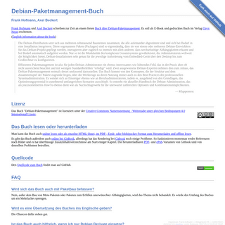 Debian-Paketmanagement-Buch