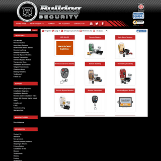 Remote Car Starter & Keyless Entry Systems â€“ BulldogSecurity.com