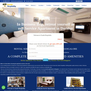 Service Apartments in Bangalore,Serviced Apartments Near Hebbal Bangalore
