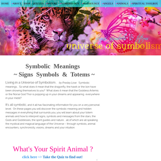 Symbolic Meanings - A Guide for Signs, Symbols and Totems
