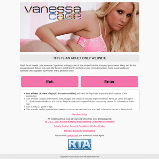 Vanessa Cage Official Site on Puba