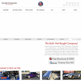 A complete backup of factoryfive.com