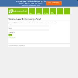 Student Learning Portal