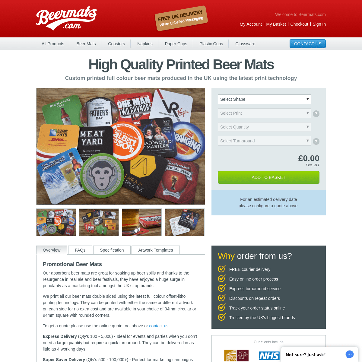 A complete backup of beermats.com