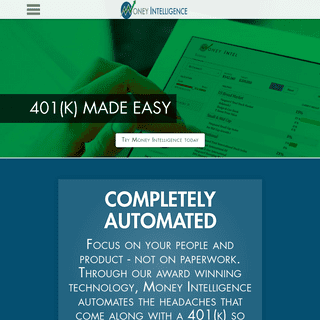 Money Intelligence - 401(k) Made Easy