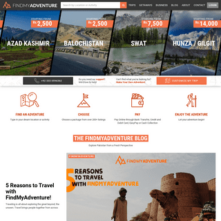 FindMyAdventure: Pakistan's Largest Travel Portal | FindMyAdventure