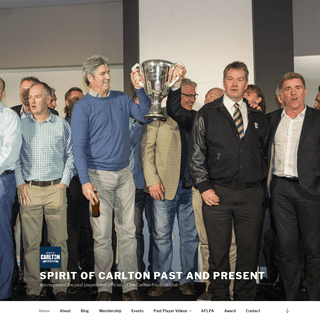 Spirit of Carlton Past and Present – We represent the past players and officials of the Carlton Football Club