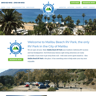 Malibu RV Park | RV Resort | RV Campground Malibu CA