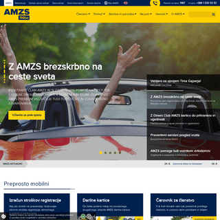 AMZS - Pravi prijatelj. Vse storitve, ki jih vaše vozilo potrebuje.