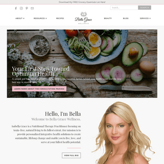 Bella Grace Wellness | Natural Living with Recipes, Beauty Tips, and Health Insights
