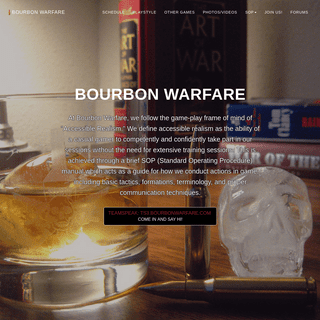A complete backup of bourbonwarfare.com