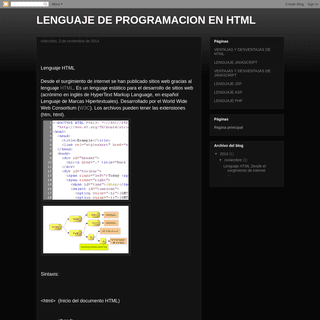 A complete backup of lenguaje-html-cufinho.blogspot.com