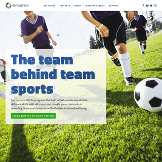 Demosphere | The Team Behind Team Sports