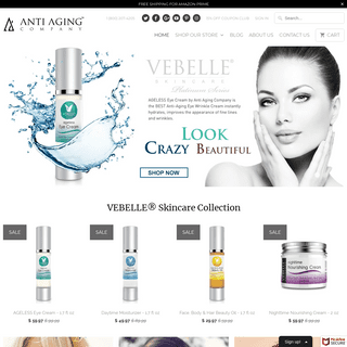 VEBELLE™ Anti Aging Skin Care by AntiAgingCompany.com