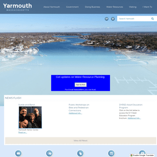 Town of Yarmouth, MA - Official Website | Official Website