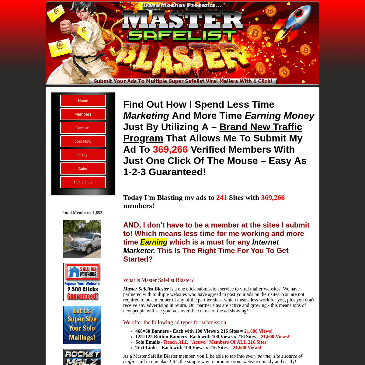 Master Safelist Blaster