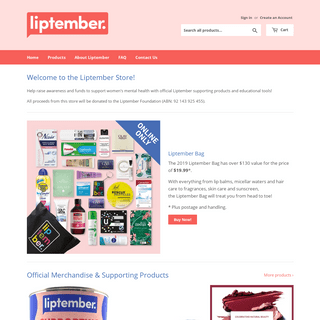 A complete backup of liptemberstore.com
