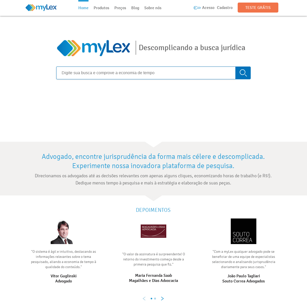 myLex: jurisprudência unificada relevante e legislação atualizada