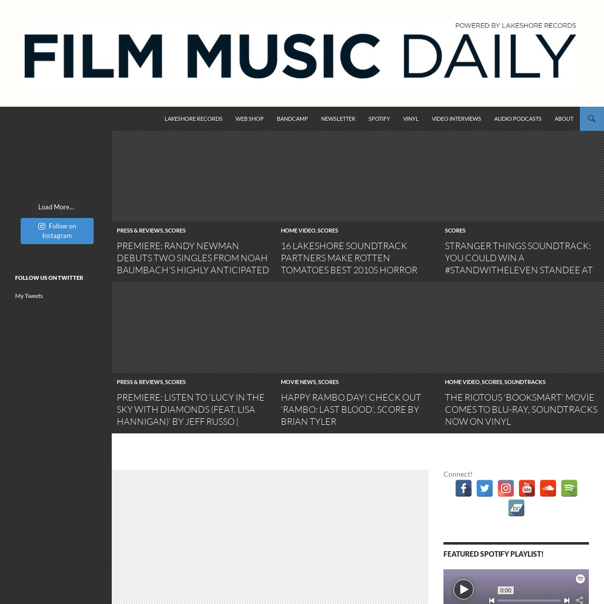 A complete backup of filmmusicdaily.com