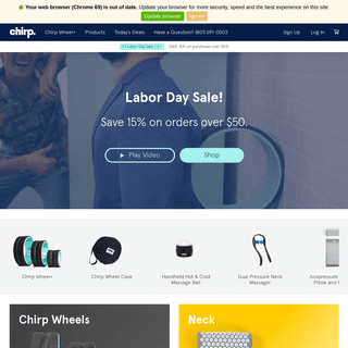 Chirp - Home of the Chirp Wheel   