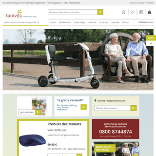 Sanivita Online-Shop – einfach wohler fühlen!