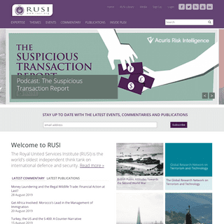 RUSI | Royal United Services Institute