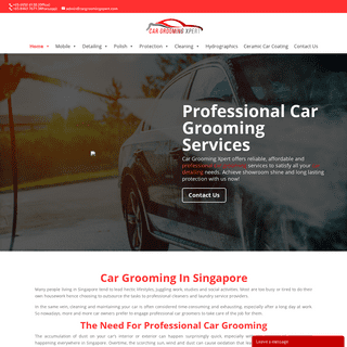 Car Grooming Singapore | Professional Car Detailing