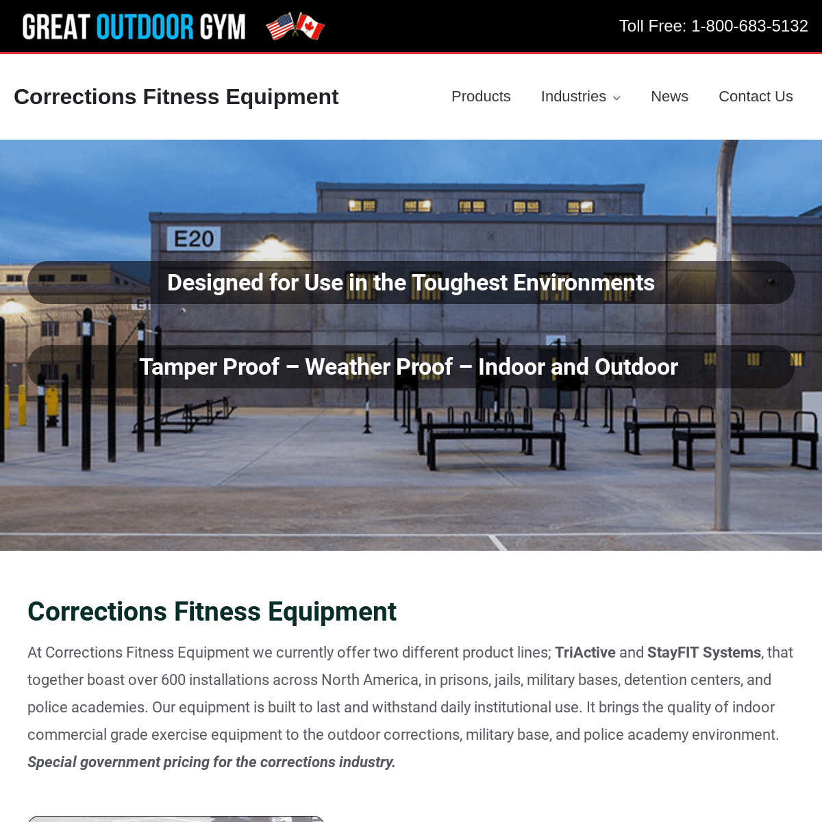 A complete backup of correctionsfitnessequipment.ca