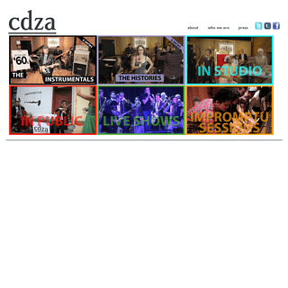 cdza - we create musical video experiments