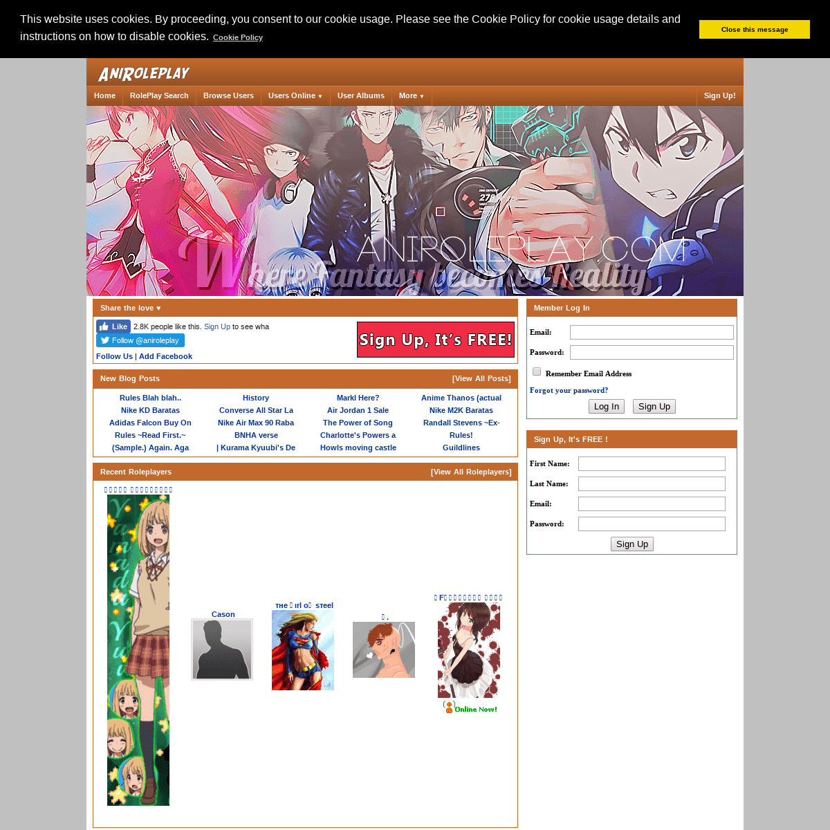 AniRoleplay.com | A Social Network for Anime Roleplayers