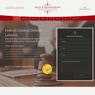 Federal Criminal Defense Lawyers | Federal Appeals Attorneys