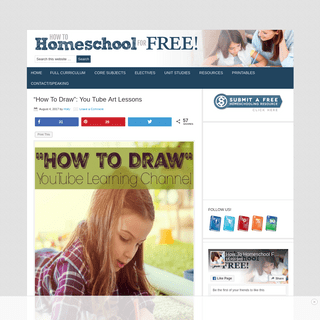 Posts - How To Homeschool For FREE