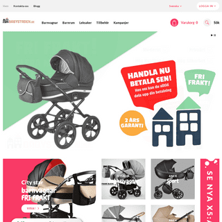 Babystaden - Billiga kvalitets barnvagnar online