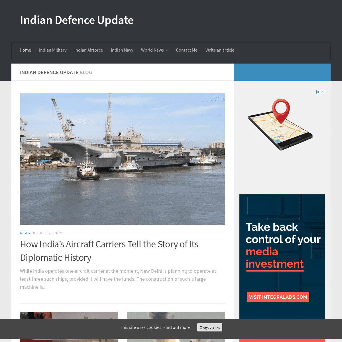 A complete backup of defenceupdate.in