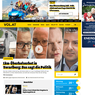 VOL.AT | Nachrichten aus Vorarlberg, Österreich und der Welt
