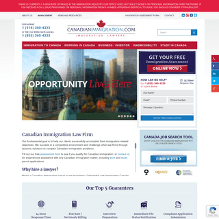 Canadian Immigration Lawyers - Canada Immigration Law Firm