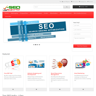 search engine optimization in india - free seo solution free seo tools