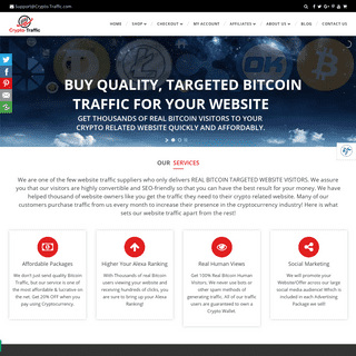 Buy Quality Bitcoin Traffic - Crypto-Traffic