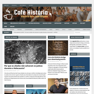 A complete backup of cafehistoria.com.br