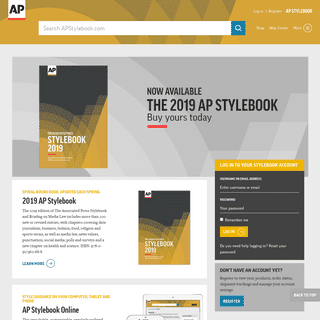 A complete backup of apstylebook.com