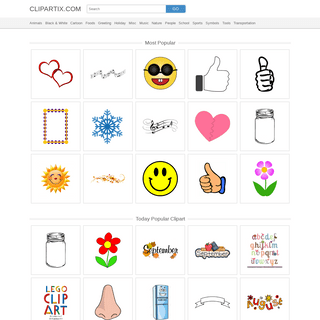 Clipartix - Wonderful clipart gallery for your projects