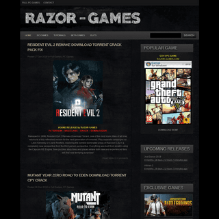 Razor-Games - Free Games PC Hack and Cheats Razor-Games