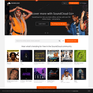 SoundCloud – Listen to free music and podcasts on SoundCloud