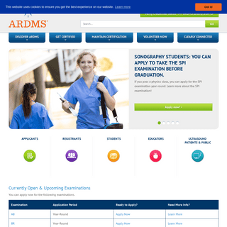ARDMS | American Registry for Diagnostic Medical Sonography