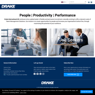 Recruitment Agency and Talent Management Solutions | Drake International UK