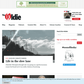 The Oldie Homepage - The Oldie