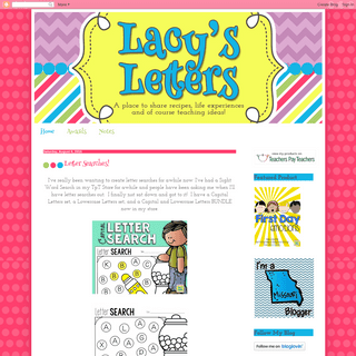 A complete backup of lacysletters.blogspot.com