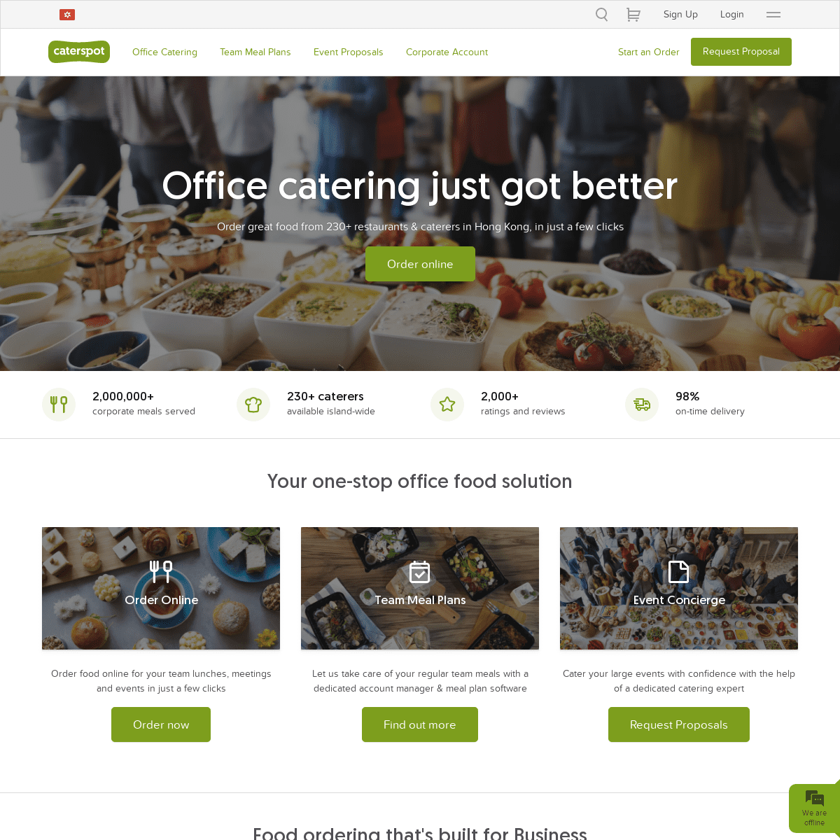 CaterSpot | Hong Kong's largest online catering platform
