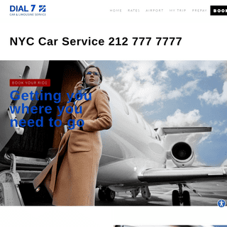 Car Service NYC, Offering Airport Car & Limo Services In New York, NY Since 1977 - Dial 7
